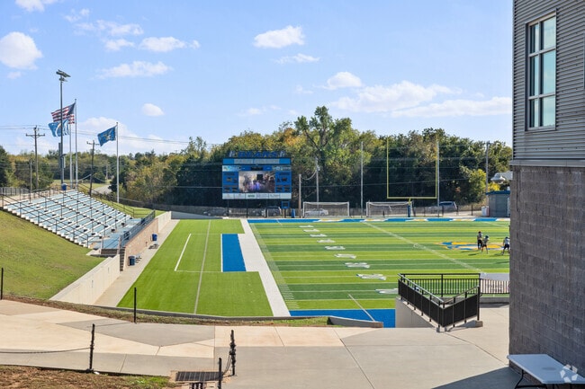 The Noble Bears play action-packed Friday football in a stadium fit for pros.