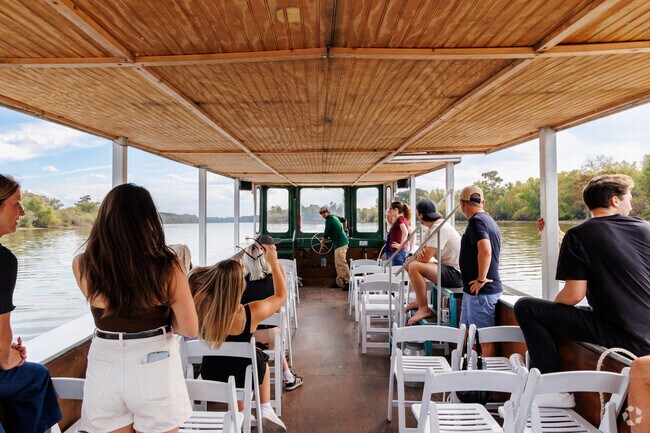 The Atchafalaya National Wildlife Refuge features over 15,000 acres of wetlands near Lafayette.