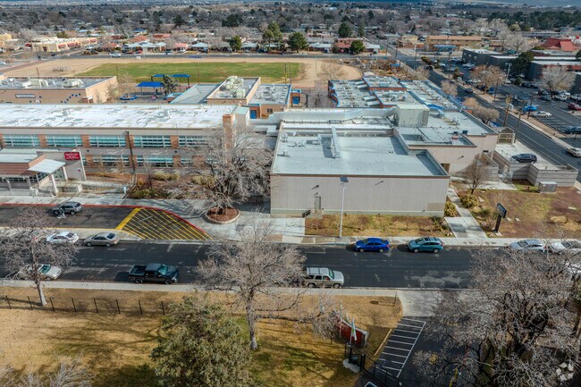 West view of Wilson Middle School.