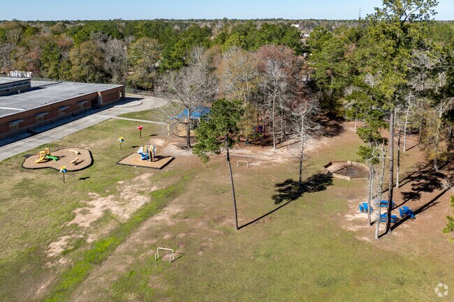 The kids can get out their energy on the playground at San Jacinto Elementary.