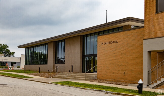 La Salle Charter School building in Carr Square.