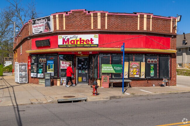 Locally owned markets serve the Leeds neighborhood in Kansas City.
