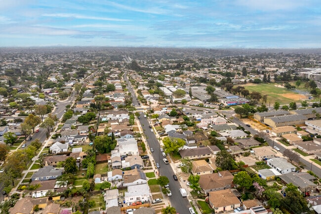 An elevated view from the Clay Neighborhood Park in Rolando.