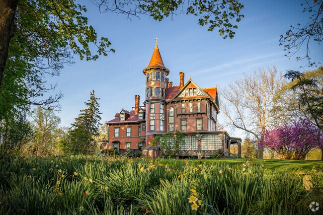 The Wilderstein Historic Mansion and Museum sits quietly above the Hudson, where locals come for the scenic trails, history and amazing architecture.