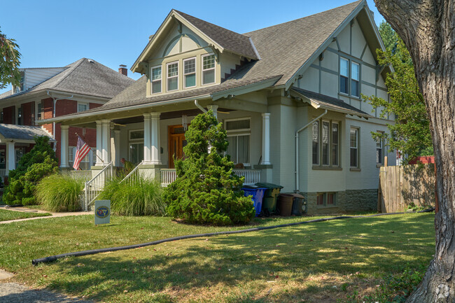 A beautiful bungalow style home sits on a quiet street in North End.