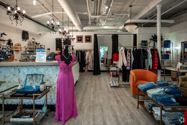 Stop by one of the many local boutiques in Bloomington.