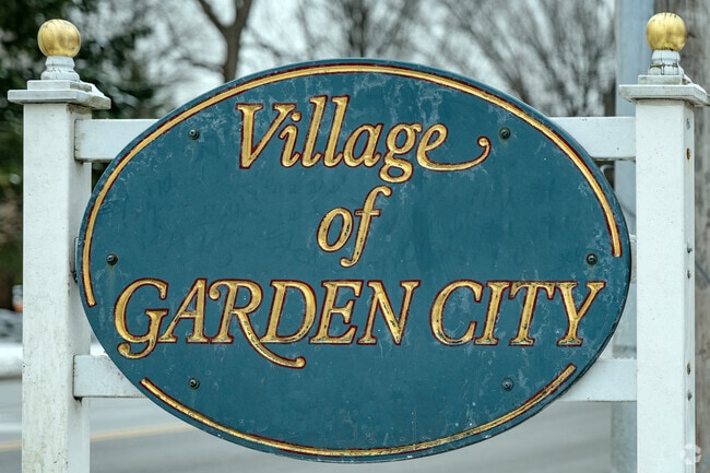 Garden City is a village in the center of Long Island.