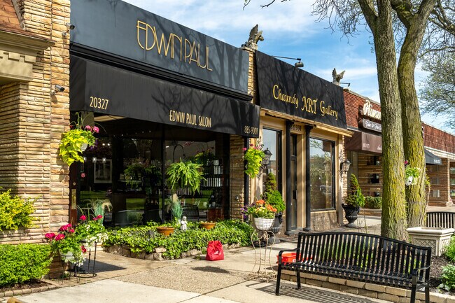 Residents of Harper Woods enjoy visiting the various shops along Mack Avenue in Grosse Pointe.