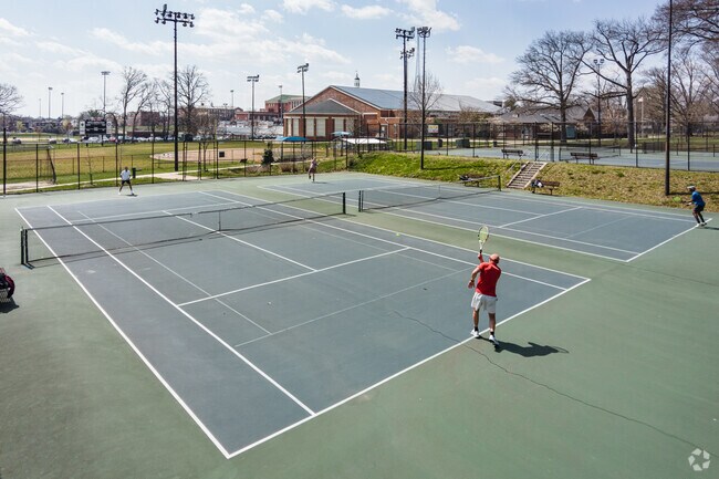 Play a game of tennis or pickleball at the Takoma Recreation Center.