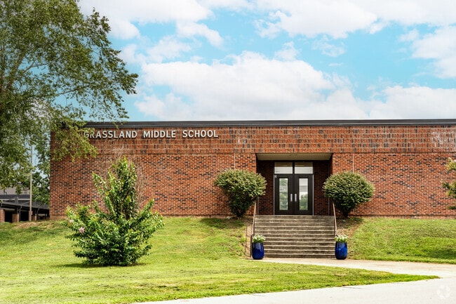Grassland Middle School serves students in grades 6-8.