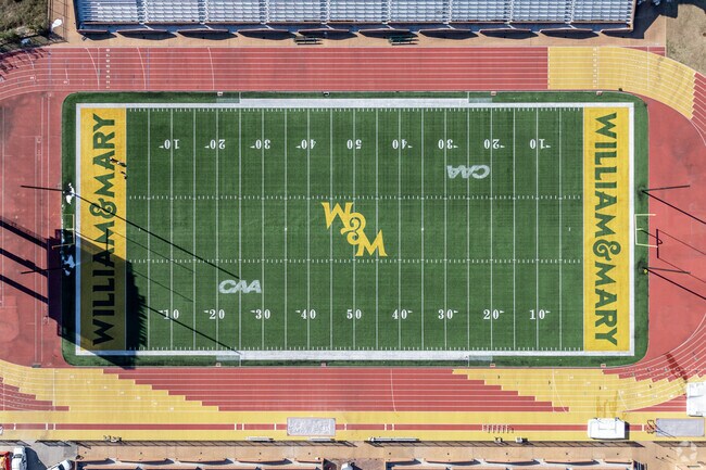 Zable Stadium is located in Williamsburg and is home to the William & Mary Tribe.