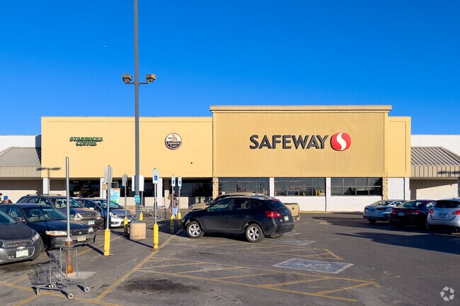 Aurora Hills residents enjoy easy access to a Safeway.