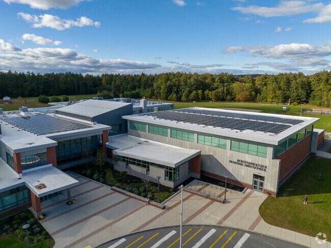 North Middlesex Regional High School serves students grades 9th-12th in Townsend.