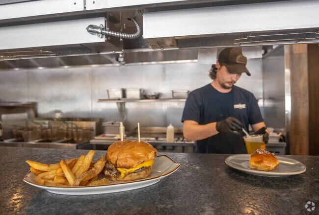 Callahan residents can grab one of the best burgers around at The Monroe on Terry Avenue.