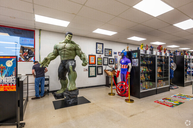 Woodlawn residents can check out the Hall of Heroes Superhero Museum.