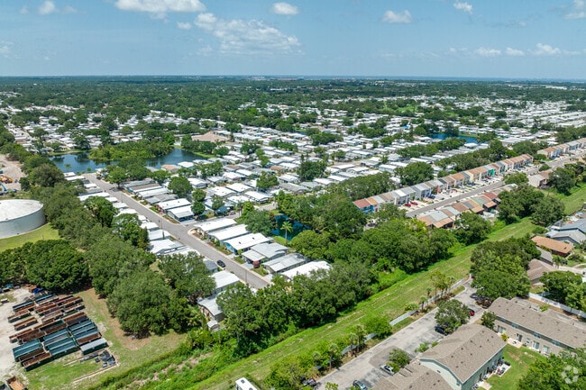 Largo Paradise Island is a private community right in the middle of Largo, Florida.