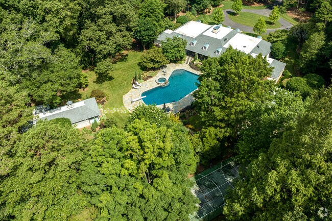 The Providence neighborhood of Charlotte has some exquisite large estates.