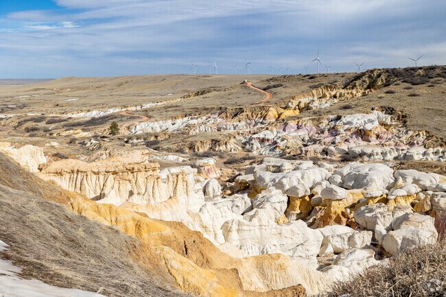Paint Mines Interpretive Park is full of colorful rocks and fascinating formations.