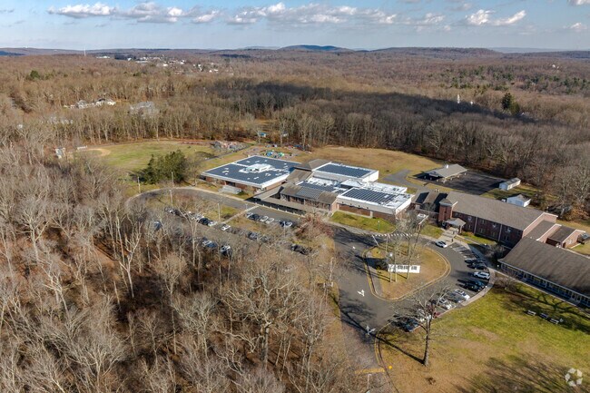 The Bethany Community School at 44 Peck Road in Bethany, CT.