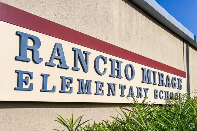 Rancho Mirage Elementary, near Cathedral City, is part of the Palm Springs Unified District.