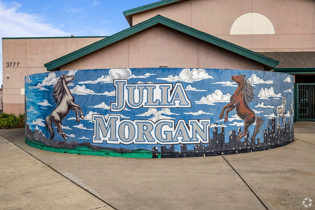 Julia Morgan Elementary  is where every student's journey is framed with creativity in Stockton.