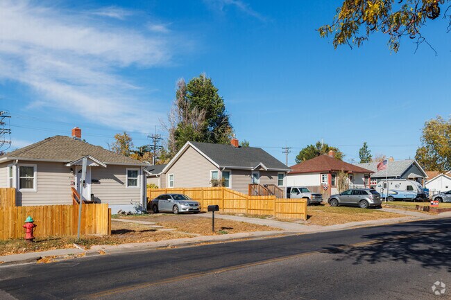 Properties in South Cheyenne may include a private driveway or require street parking.