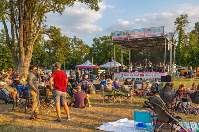 Old Town locals can enjoy a weekly concert on Wednesdays at the Turner Pavilion Lawn.