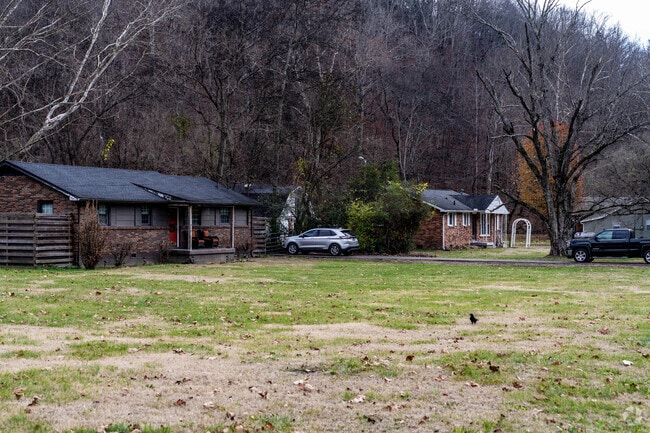 Ranch-style homes are prevalent in the Joelton Neighborhood.