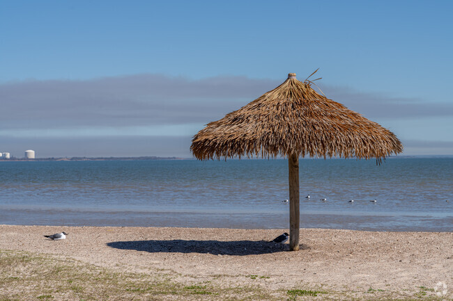 Locals in Port Lavaca can wind back with a relaxing day at the beach.