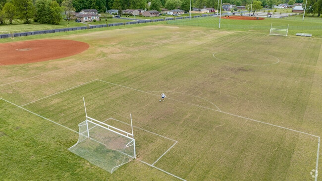When in the Bashford Manor neighborhood, check out the athletic fields at Petersburg Park.