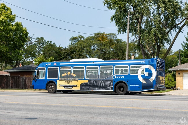 The Pace Bus is the primary form of public transit in Birch Manor.