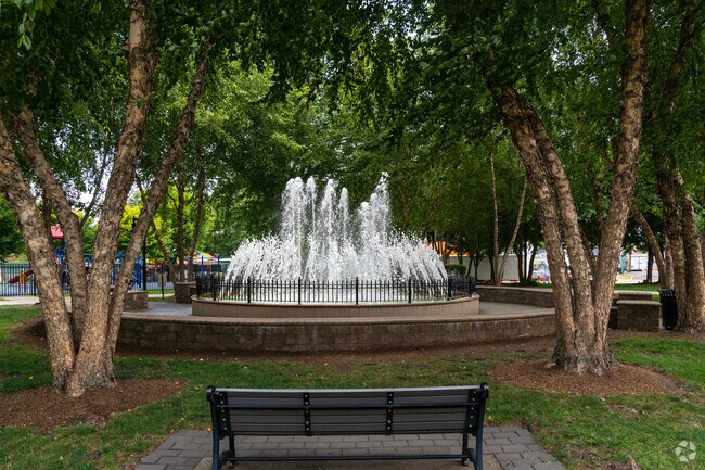 Lyndhurst Municipal Park is a central green space for families and events.