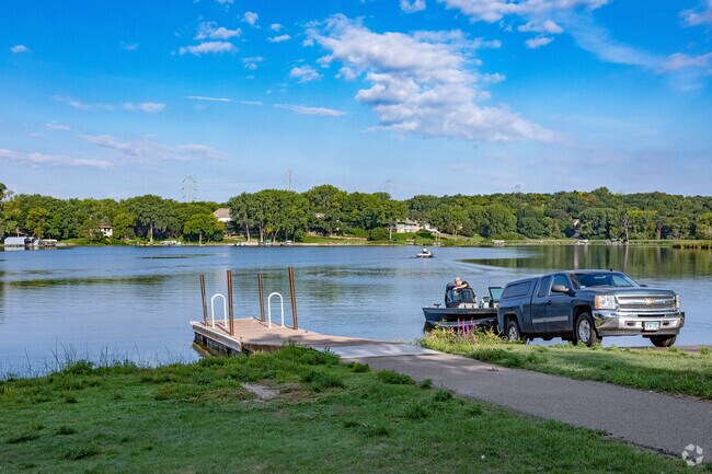 Bryant Lake Regional Park offers a public boat launch into Bryant Lake.