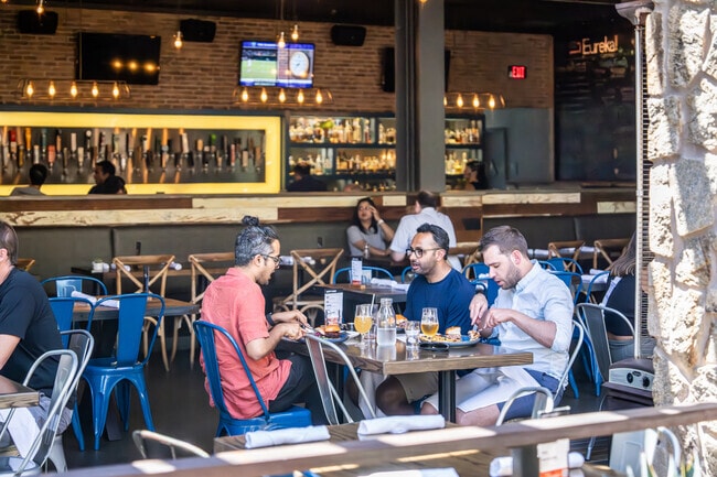 Eureka in Cupertino is a great spot for a bite and a drink.