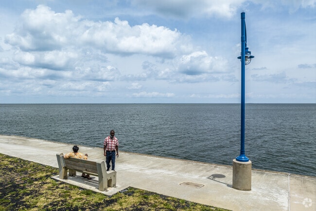 Lake Pontchartrain is a popular spot for residents of Milneburg.