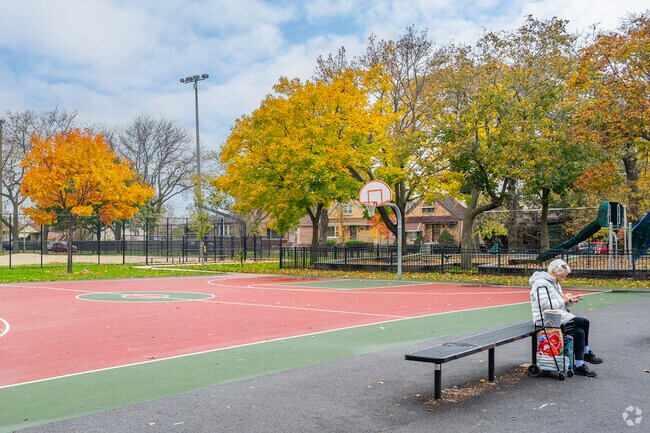 Sit and relax in one of the numerous parks in Englewood.