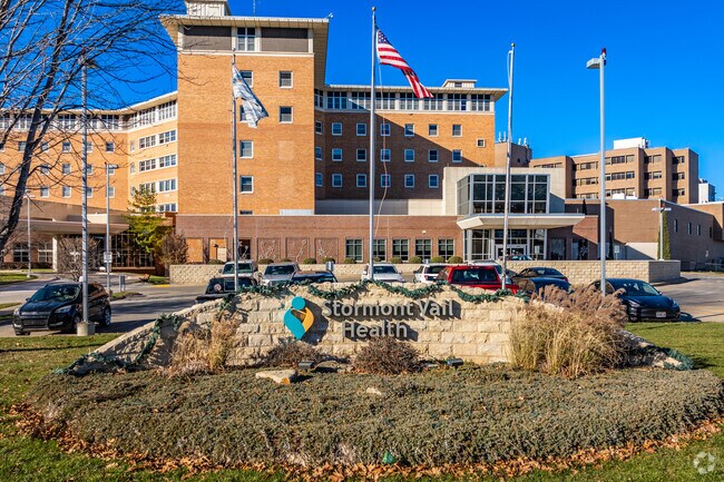 Stormont Vail Health is close by in an emergency.