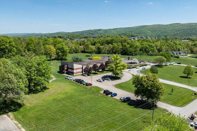 Marshall Elementary School sits in the rolling hills of South West PA.