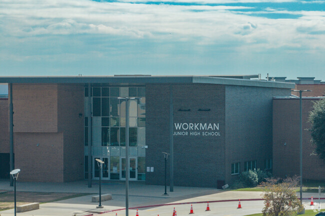Workman Jr High in Arlington, TX was named after a man and wife who worked in the Arlington ISD.