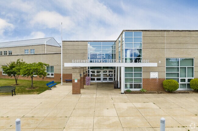 Thomas Johnson Middle School is rated B plus on Niche.