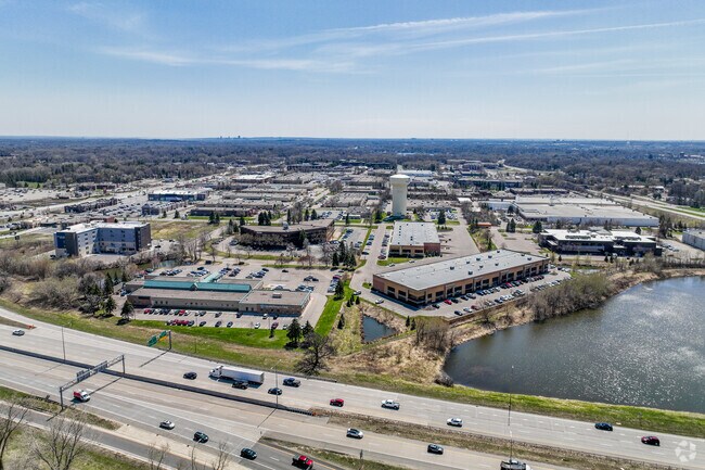 Arden Hills borders I-694 for easy access to both downtowns.