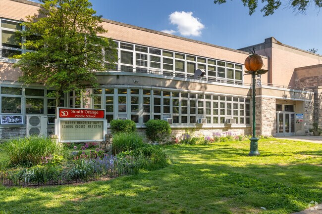 South Orange Middle School serves the residents of Maplewood and surrounding towns.