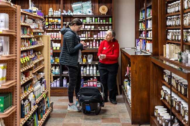 Stop by Suzanne's Natural Foods for some groceries in Kelsey Norman North.