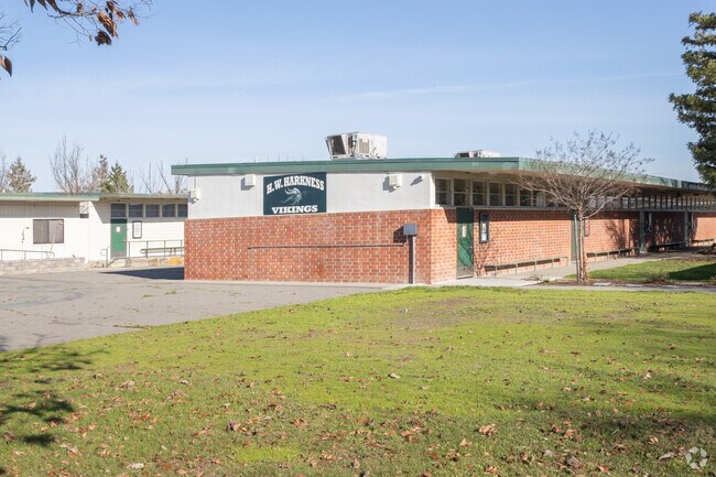 H. W. Harkness Elementary School has 16 full time teachers.