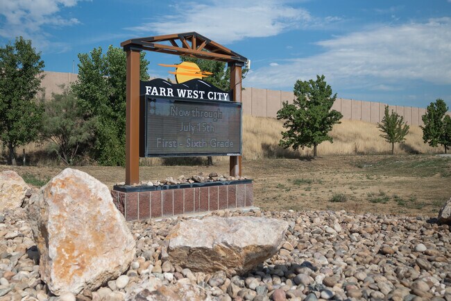 Farr West lies near I-15 in Weber County, close to Plain City and North Ogden.