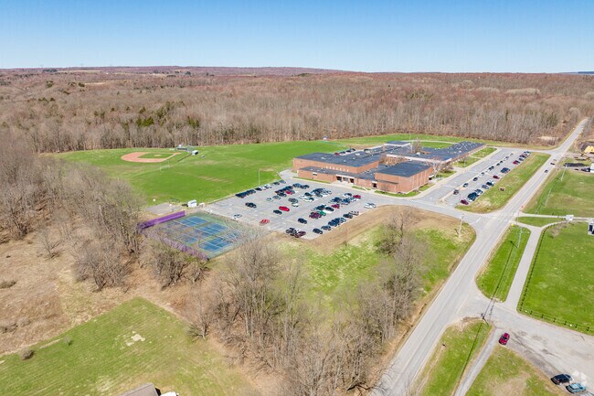 Holland Patent Central High School near Stittville is very isolated.