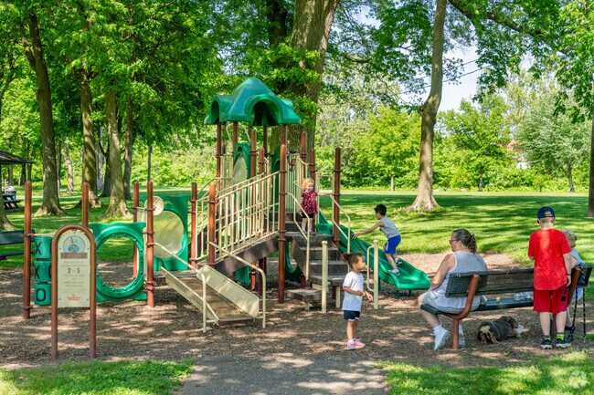Children and families love spending quality time at the New Cumberland Borough Park playground.