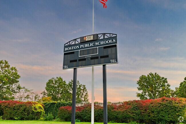 White Stadium is the home for Boston Public Schools athletics in Franklin Field North.