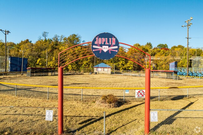 Landreth Park includes ballfields for Joplin Little League games.