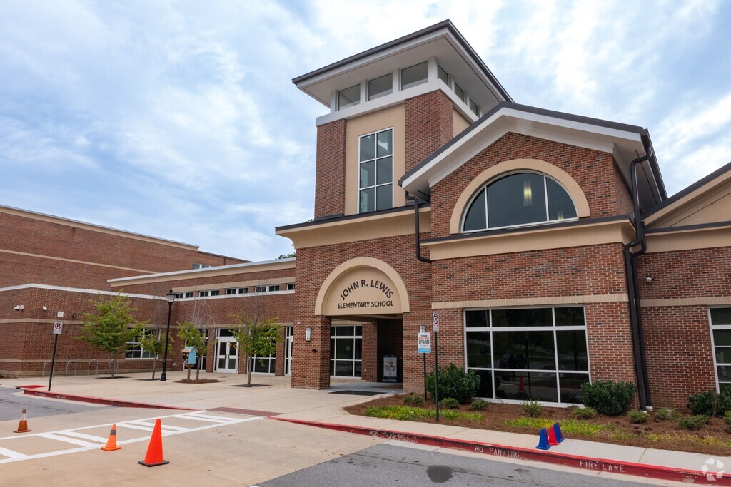 John Robert Lewis Elementary School serves students from Pre-K through the 5th grade.